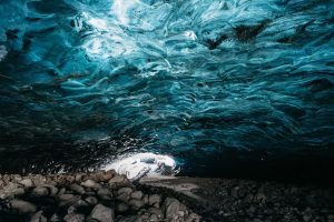 Icecave in Iceland, Vatnajkull Glacier