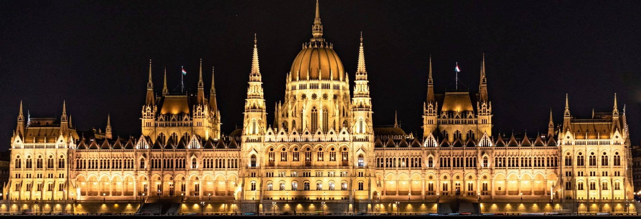 Hungary Parliament at Night